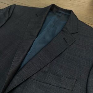 Versace Charcoal Gray Blazer 36R